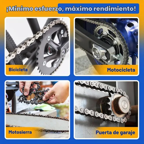 Vista 9 de Líquido de limpieza de cadenas y componentes de bicicletas, desengrasante de cadena de 16 onzas funciona en cuestión de minutos, fabricado