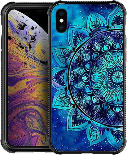 Vista 224 de Funda compatible con iPhone 8 Plus, diseño de oso de bosque otoñal, a prueba de golpes, antiarañazos, carcasa trasera de policarbonato duro