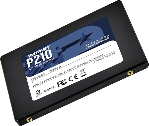 Vista 3 de Patriot Memory P210 SATA 3 128GB SSD de 2,5 pulgadas Unidad de estado sólido interno - P210S128G25 Factor de forma: 2.5 Pulgadas; Interfaz: SATA 3.