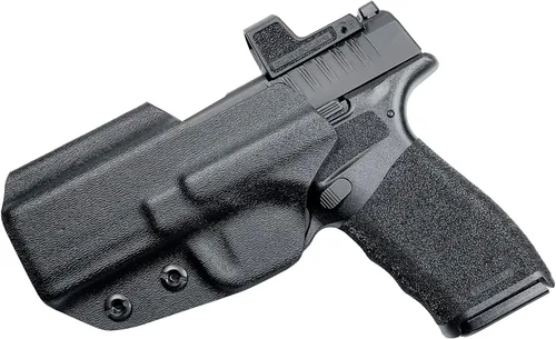 Vista 2 de Black Scorpion Gear dentro de la cintura cinturón ala funda plegable para Springfield Hellcat Pro