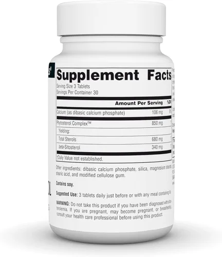 Vista 3 de Source Naturals Complejo de Fitosterol, 113 mg - 90 Tabletas