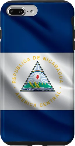 Vista 12 de Funda con la bandera de Nicaragua para iPhone 17