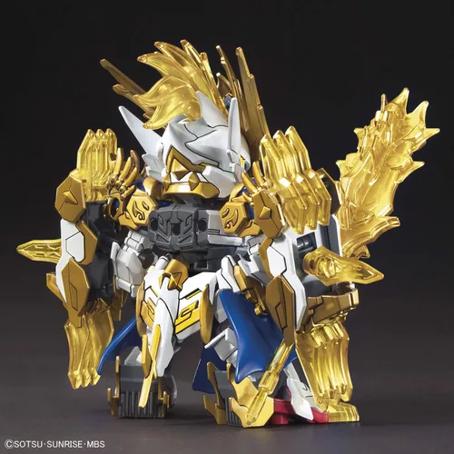 Vista 3 de Bandai Hobby SD Sangoku Soketsuden - #10 Ma Chao Gundam Barbatos SD Model Kit