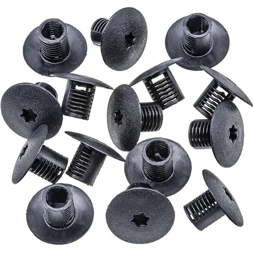 Vista 6 de Rexka 10 clips de tuerca de retención de rejilla de capó compatibles con Chrysler 6503339 Calibre, brújula, Dakota, Durango, Grand Cherokee