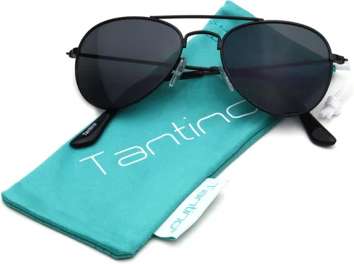 Vista 3 de Gafas de sol de metal retro estilo aviador para bebé niño y niña