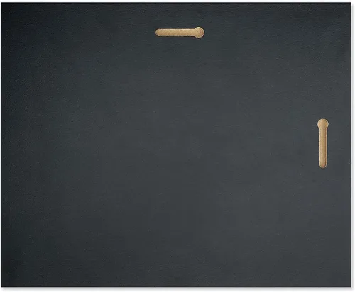 Vista 5 de Placa de premio de certificado de papelería fina Negro