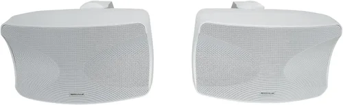 Vista 10 de Rockville WET-44 PRO Altavoces duales de montaje en pared de 4 pulgadas y 70 V, negro, giratorio de 4 vías, IPX55 para interiores y exteriores