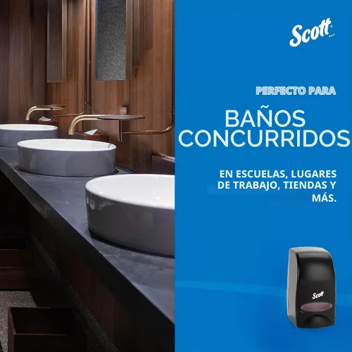 Vista 9 de Scott - KCC92145 92145 Dispensador manual esencial para el cuidado de la piel, 1000 ml, negro