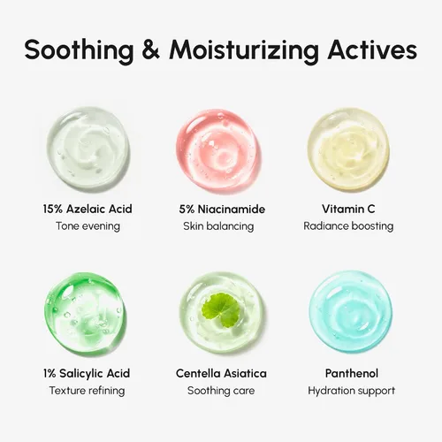 Vista 4 de MAREE Crema facial de ácido azelaico - Tratamiento de ácido azelaico con niacinamida y ácido salicílico - Corrector de manchas oscuras para la cara
