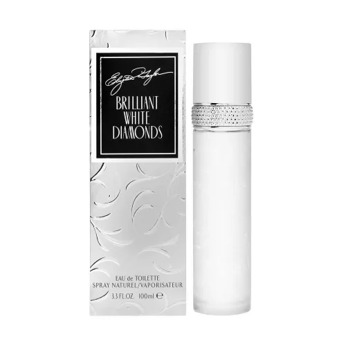 Vista 2 de Elizabeth Taylor White Diamonds Brilliant Eau de Toilette en espray para mujer, 3.3 onzas líquidas, paquete de 1
