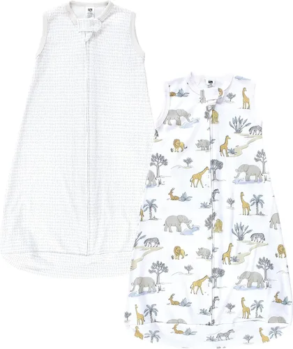 Vista 57 de Hudson Baby Saco de dormir unisex de algodón con manga larga para bebé, saco, manta