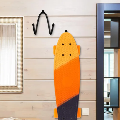 Vista 4 de Perchero de pared para sombreros, 2 ganchos para sombreros, organizador de sombreros de pared, organizador de sombreros, sombreros, montaje en pared