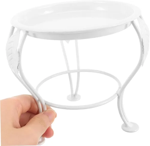 Vista 3 de COLLBATH Soportes para plantas exteriores e interiores, mini plantas de escritorio, soporte para suculentas, plantas de casa, estante de plantas