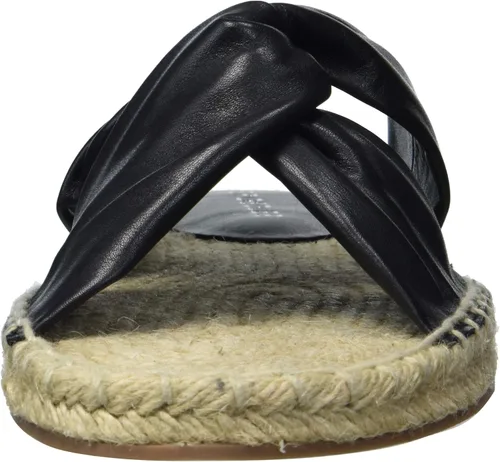 Vista 2 de Aerosoles Sandalia casual para mujer, Cuero negro