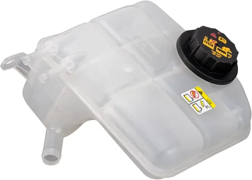 Vista 320 de TRQ Botella de desbordamiento del tanque de expansión del depósito de refrigerante del radiador compatible con Ram ProMaster City CH3014192 2015-2022