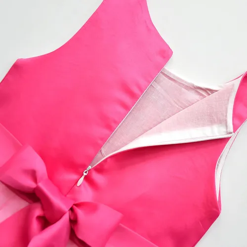 Vista 7 de YODISON Disfraz de princesa melocotón, vestidos de princesa para niñas, cosplay de Halloween 2T-8T para niños
