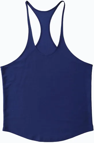 Vista 6 de TNWUBOLN Camisetas de tirantes para hombre, para culturismo, entrenamiento, gimnasio, entrenamiento, algodón, fitness, espalda en Y