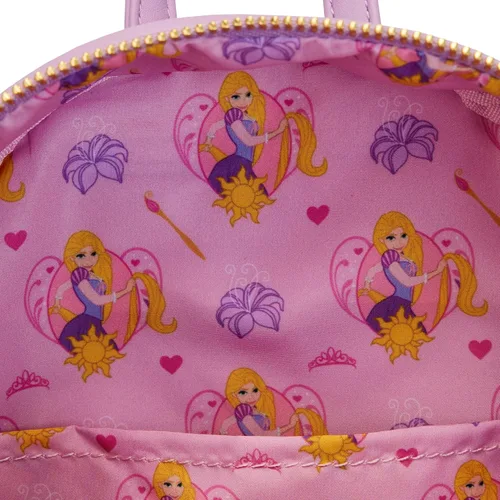 Vista 7 de Loungefly Disney Rapunzel Princess Scene Mini Backpack