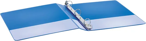 Vista 4 de Paquete económico de 4 archivadores de la marca Cardinal con anillas redondas de 1 pulgada (79510), Azul