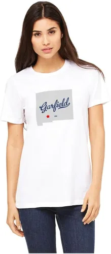 Vista 3 de Garfield New Mexico T-Shirt MAP