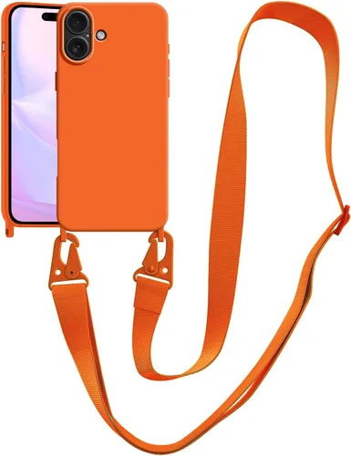 Vista 40 de Funda compatible con iPhone 8 Plus, iPhone 7 Plus/6 Plus/6S Plus con cordón, funda cruzada para iPhone con correa ajustable de silicona para iPhone