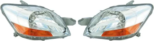 Vista 6 de KarParts360 Para 2007 08 09 10 2011 Toyota Yaris faro Asamblea lado del conductor para TO2518108