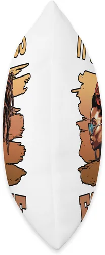 Vista 2 de Locs Afro Dreadlocks Love Natural Beauty Hair It's the Locs for Me Afro Hair - Almohada negra americana africana, 16 x 16 pulgadas, multicolor