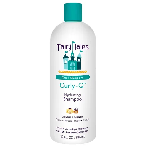 Vista 11 de Fairy Tales Curly Q - Champú hidratante para niños de 12 onzas y acondicionador de 8 onzas, sin parabenos, sulfatos, gluten y nueces, para todo tipo