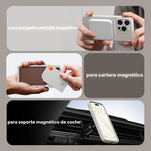 Vista 3 de GONEZ - Funda magnética para iPhone 14 Pro Max, compatible con MagSafe, forro de microfibra antiarañazos y protector de pantalla, funda de silicona
