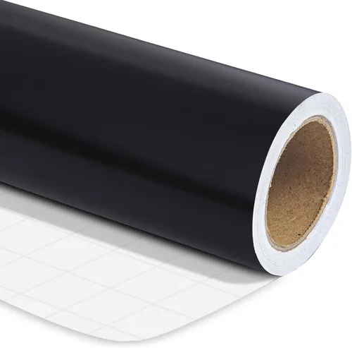 Vista 26 de RUSPEPA Papel de regalo negro de color sólido, mini rollo, para bodas, cumpleaños, fiestas, felicitaciones y vacaciones, 17 pulgadas x 32.8 pies