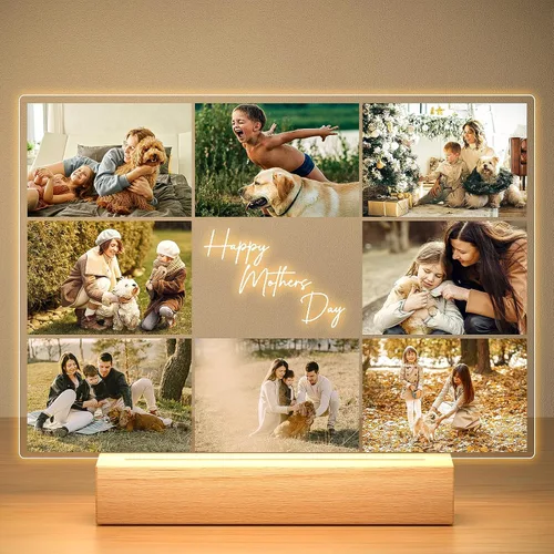 Vista 16 de KoxSmar - Marcos de fotos personalizados, marcos de fotos personalizados, regalos de cumpleaños personalizados para el día del padre, para papá