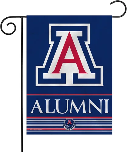 Vista 87 de Rico Industries NCAA Alumni - Bandera de jardín de doble cara de 13 x 18 pulgadas