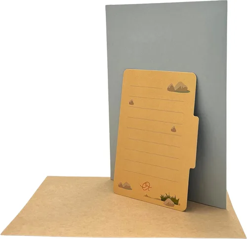 Vista 7 de Tarjeta de felicitación Pop Up Camper Van – Aventura al aire libre, amante de la naturaleza, día del padre, regalo para papá, viaje por carretera