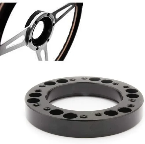 Vista 7 de Adaptador Espaciador de Volante 12mm 1/2'' para Buje de OMP a NARDI, Negro