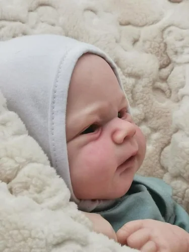 Vista 6 de Muñecas realistas de bebé recién nacido de 18 pulgadas, muñecas realistas de bebé recién nacido, de silicona suave, los mejores juguetes para niñas