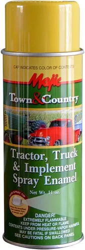 Vista 3 de Majic Paints 8-20965-8 Tractor & Implementación Spray Pintura Esmalte Aerosol, A.C. Naranja