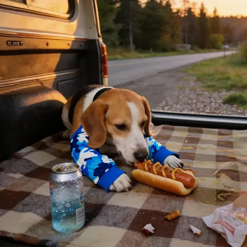 Vista 5 de Coderas para perros, rodilleras, protector de callos para callos, manga ajustable para codo de perro, manga higroma L, camuflaje azul Camuflado azul