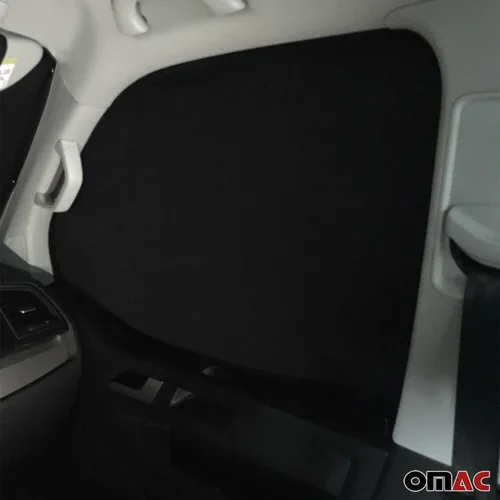 Vista 8 de OMAC Cortinas magnéticas para ventana con protección UV para Mercedes Sprinter 2006-2018, color negro 3X