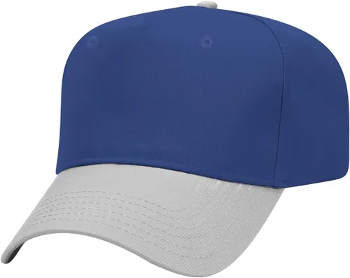 Vista 28 de OTTO Gorra de béisbol de perfil medio con 5 paneles OTTO 31-069 Negro y natural.