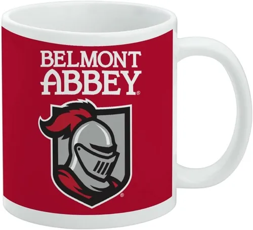Vista 414 de Taza de cerámica con el logotipo principal de la Universidad Rider, taza de regalo novedosa para café, té y bebidas calientes, 11oz, blanca