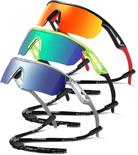 Vista 23 de Kids Sunglasses Youth Baseball Sunglasses for Boys Girls 3-12 Polarized Softball Sports Goggles UV Protection