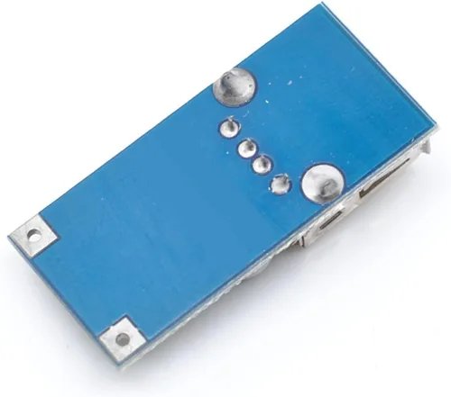 Vista 4 de Convertidor de impulso DC-DC de 5 piezas, 0.9 V-5 V a 5 V, módulo de salida USB, placa de fuente de alimentación de 600 mA, control PFM