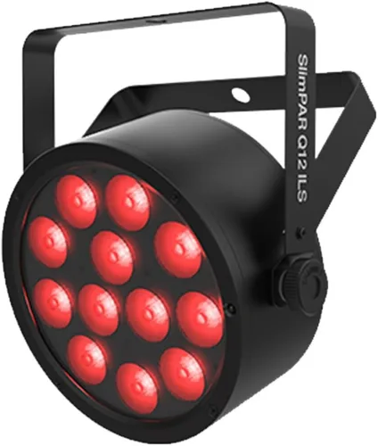 Vista 2 de Chauvet DJ SlimPack Q12 ILS 4 Luces de lavado con cables y bolsa de engranajes compatibles con el ecosistema ILS