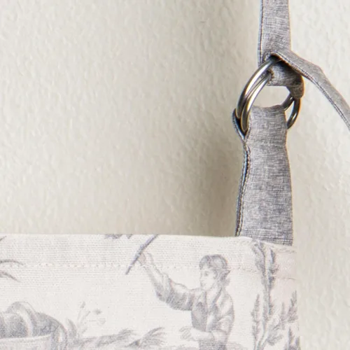 Vista 1010 de Maison d' Hermine Delantales para mujer con bolsillo, 100% algodón (27.50 x 31.50 pulgadas)