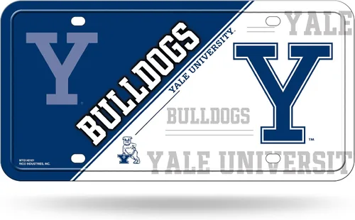Vista 37 de NCAA etiqueta de metal para auto, negro
