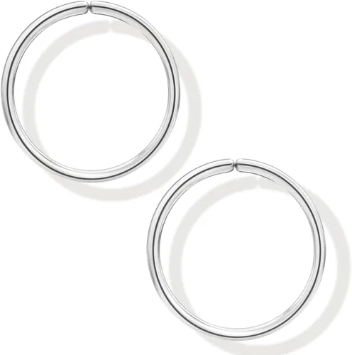 Vista 12 de Pequeños aretes de aro huggie de oro o plata de ley para mujeres y niñas, cartílago, nariz, hélix, tragus
