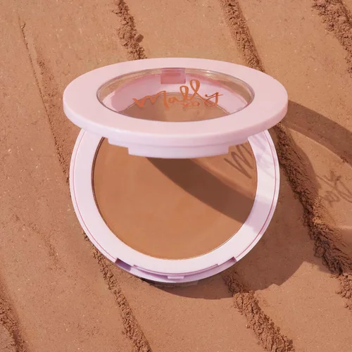 Vista 8 de Mally Beauty Base de maquillaje en polvo suave como la seda, profunda, de cobertura ligera a media, acabado mate ligero Deep