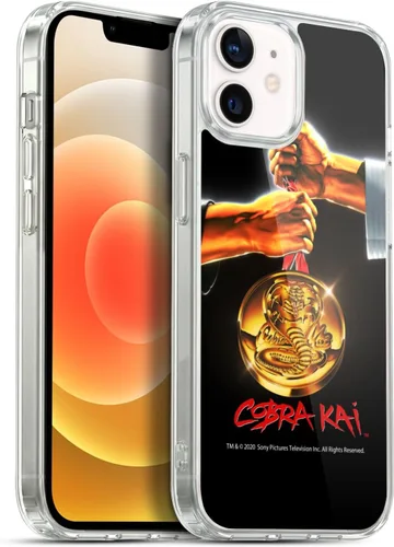 Vista 119 de Head Case Designs Funda de gel suave con licencia oficial de Cobra Kai Gold Medal Graphics compatible con Apple iPhone 7 Plus/iPhone 8 Plus