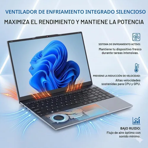 Vista 7 de Portátil de 15,6 pulgadas, Core 8100Y, RAM So-Dimm de 4GB, SSD
