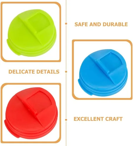 Vista 2 de 5 tapas reutilizables para latas de bebidas, tapas para botellas de cerveza y refrescos, para refrescos y protección contra salpicaduras